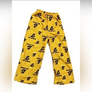 Los Angeles Lakers Kids Pajamas - Yellow Size XS 4/5